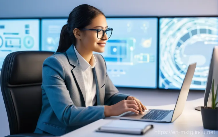 마케팅관리사 시험에서 자주 나오는 주제 - The AI Creative Catalyst**
"A diverse, professional marketer or writer, appearing focused and inspi...