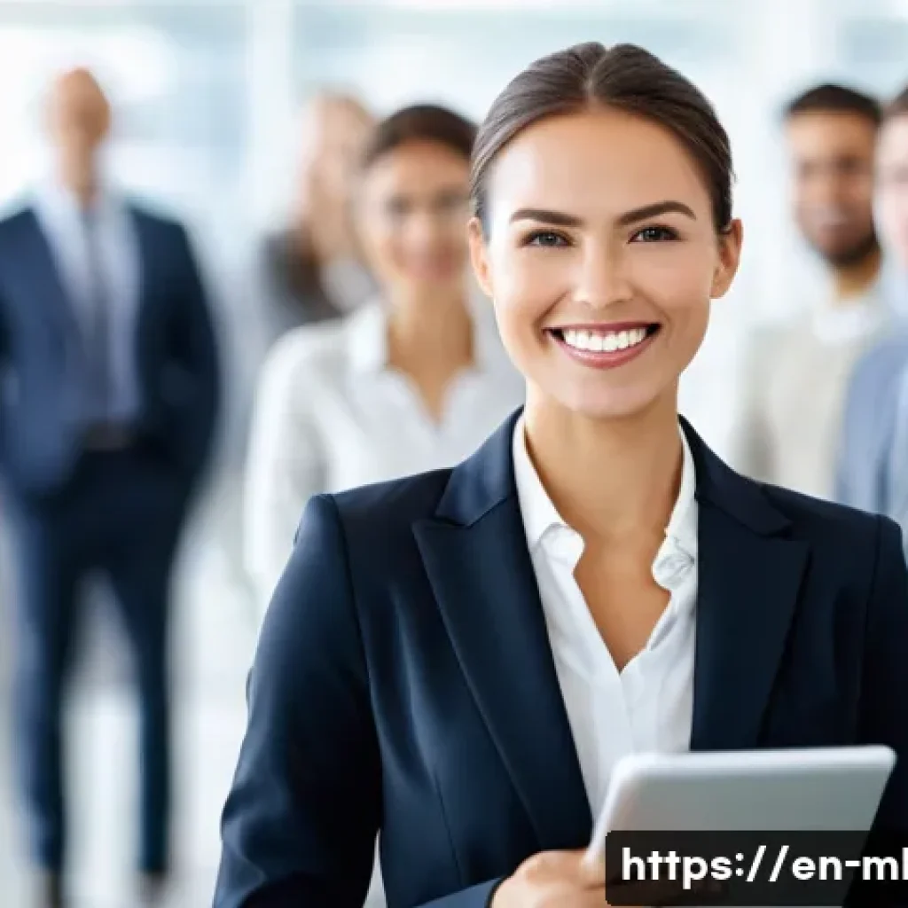 마케팅관리사 자격증과 기업 내 경력 개발 - **"Standing Out with Certification"**
    A diverse group of young to mid-career marketing professio...